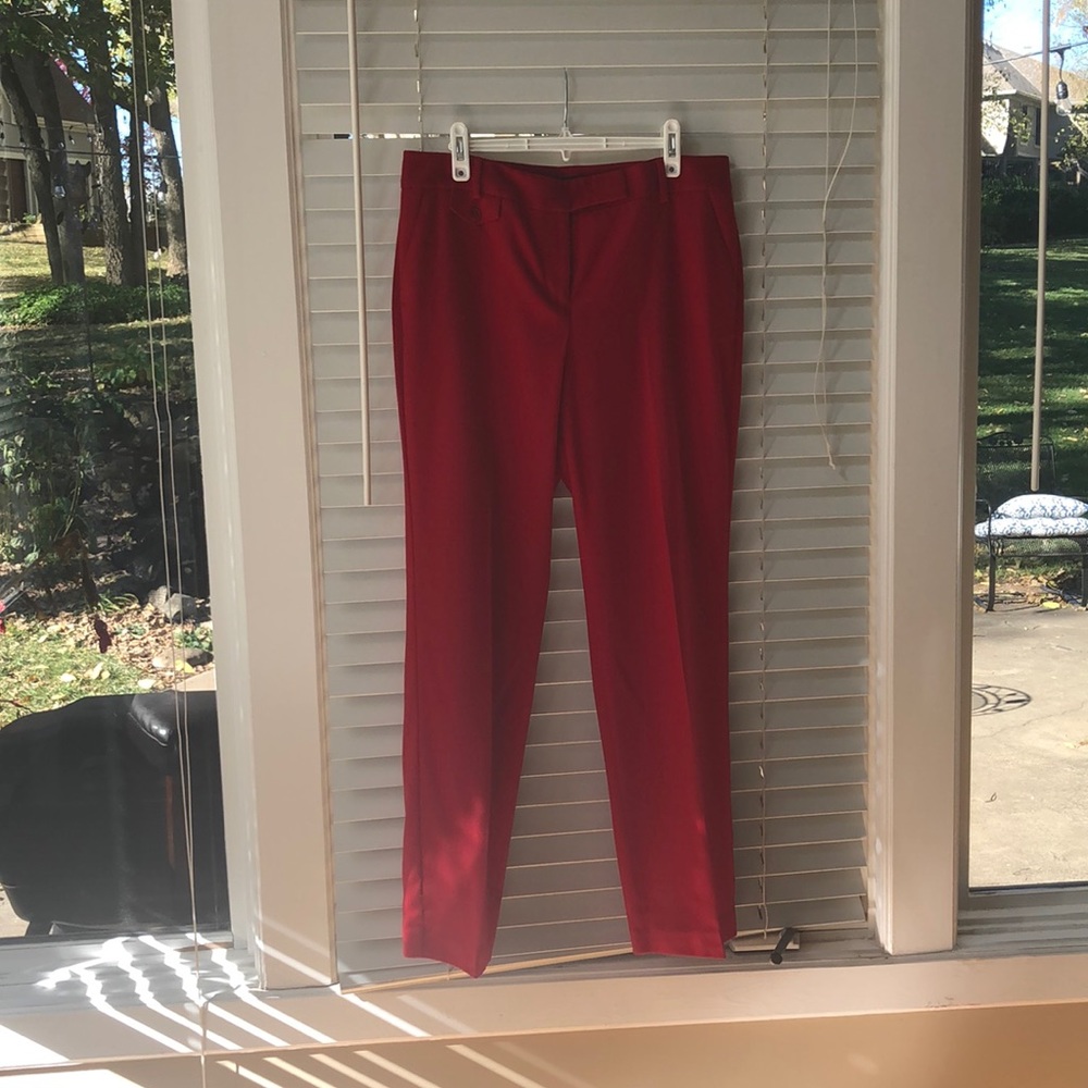 NWOT Talbots Fully Lined Burnt Orange wool slacks